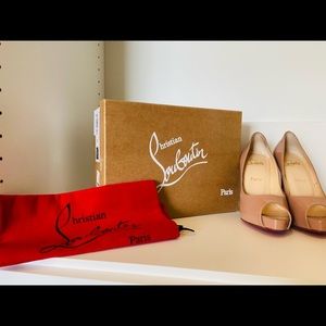 AUTHENTIC NEW NEVER WORN CHRISTIAN LOUBOUTIN HEELS